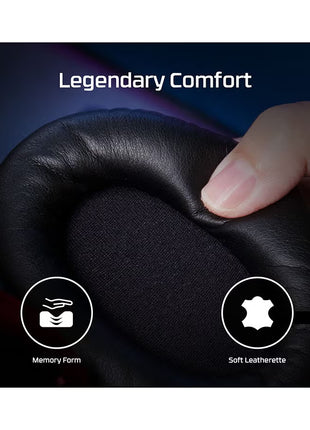 Cloud II Gaming Headset for PC And PS4 And Xbox One Nintendo Switch Red Wired