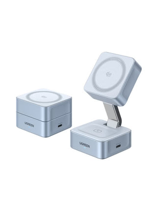 25W Wireless Charger 2-in-1 Magsafe Charger Magnetic Wireless Charger Fast Charging Compatible With all phoneses