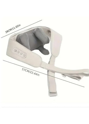 Cordless Shiatsu Neck Massager with Heat for Deep Tissue Relief