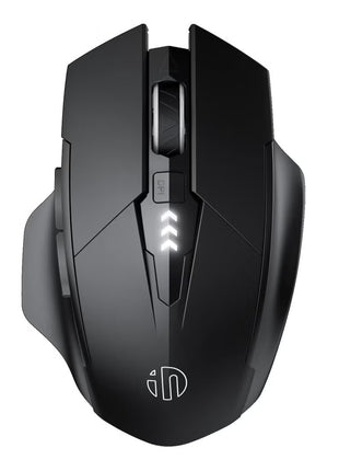 A1 Wireless Mouse – Rechargeable, Silent Click, Ergonomic Design, 2.4G/ Bluetooth Dual Mode, Adjustable DPI, Portable for Laptop, PC, Mac, Office & Gaming