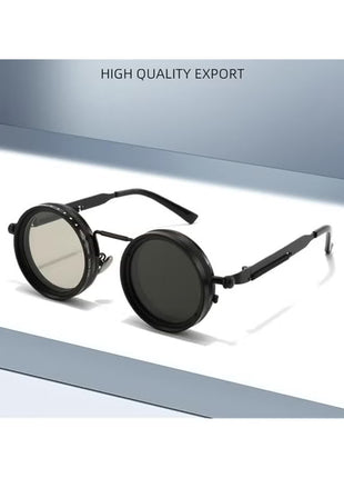 Adjustable Sunglasses for Men & Women, 1-9 Rotatable Light Control, Polarized, UV400 Protection, for Driving, Fishing, Travel, Outdoor Activities