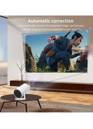 Portable Projector Pocket 5G WIFI Android11.0 Support 130 Inches Home Theater Full HD