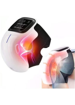Knee Massager with 9-Level Heat & Vibration – Cordless Electric Therapy, LED Display, Pain Relief for Arthritis, Injury & Joint Care