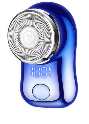 Compact rechargeable mini electric shaver designed for efficient, comfortable shaving